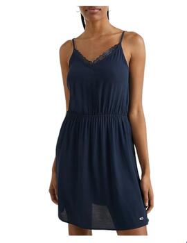 Vestido Tjw Essential Lace Tommy Jeans