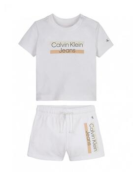 Conjunto Camiseta/Short Hero Logo Calvin Klein