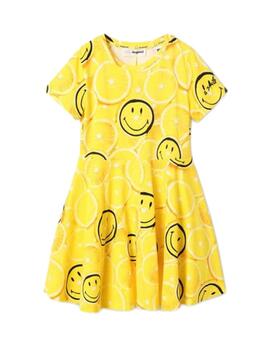 Vestido Smiley Lemon Desigual