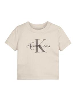 Camiseta Monogram Ss Calvin Klein