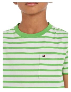 Camiseta Breton Pocket Tommy Hilfiger