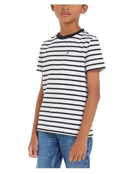 Camiseta Breton Pocket Tommy Hilfiger