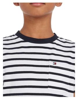 Camiseta Breton Pocket Tommy Hilfiger