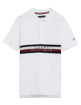 Polo global stripe Tommy Hilfiger