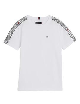 Camiseta Tape Tee Tommy Hilfiger