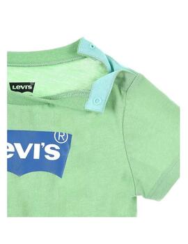 Camiseta verde batwing Levi's