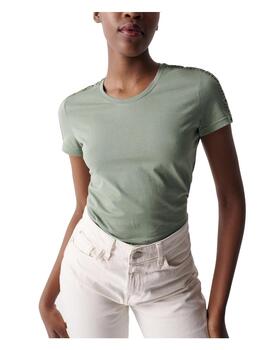 Camiseta verde Austria Salsa Jeans