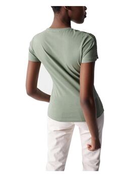 Camiseta verde Austria Salsa Jeans