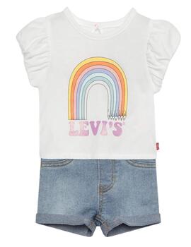 Conjunto Camiseta/Short Rainbow Top Levi's