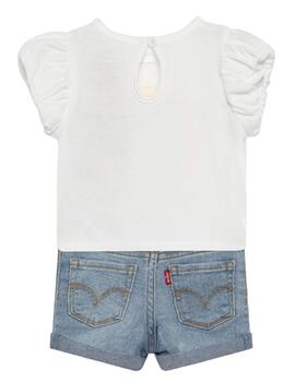 Conjunto Camiseta/Short Rainbow Top Levi's