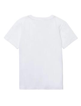 Camiseta Blanca Logo Bordado Lacoste