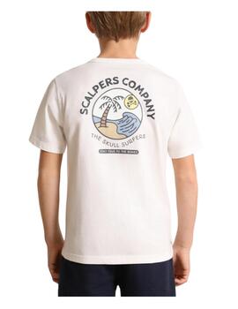 Camiseta Island White Scalpers