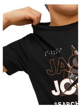 Camiseta Jcohunt Tee Negra Jack&Jones