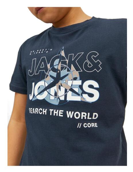 Camiseta Jocohunt Tee Azul Jack&Jones