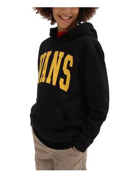 Sudadera Varsity Po Black Vans Jr