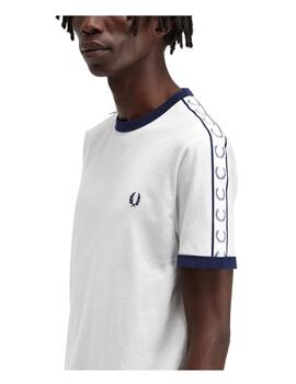 Camiseta taped ringer Fred Perry