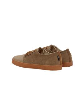 Zapatilla Higby suede hydro moss caramel Pompeii