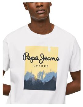 Camiseta Roslyn blanca Pepe Jeans