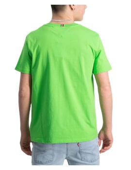 Camiseta TH logo verde Tommy Hilfiger