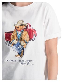 Camiseta blanca oso Polo Ralph Lauren