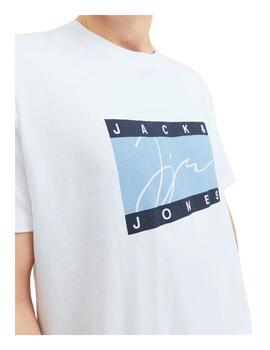 Camiseta Blanca Jorjoshua Jack&Jones