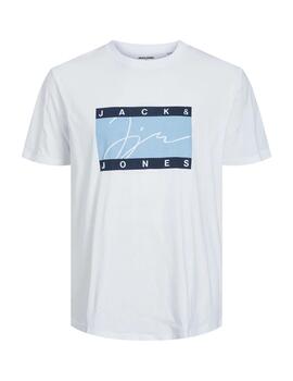 Camiseta Blanca Jorjoshua Jack&Jones