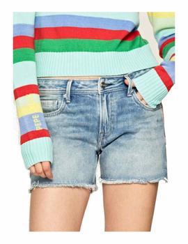 Short Bordados Trasher Rainbow Pepe Jeans