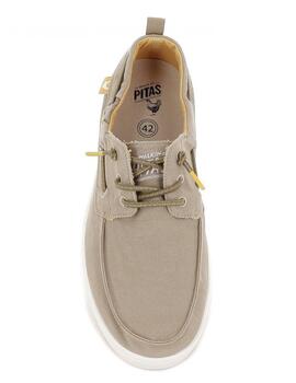 Zapatilla Náutico Maui Coast Beige Pitas