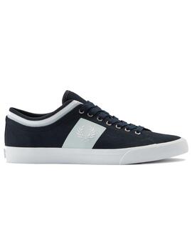 Zapatilla Underspin tipped cuff twill Fred Perry