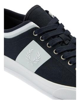 Zapatilla Underspin tipped cuff twill Fred Perry