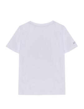 Camiseta Blanca Color Splash El Pulpo