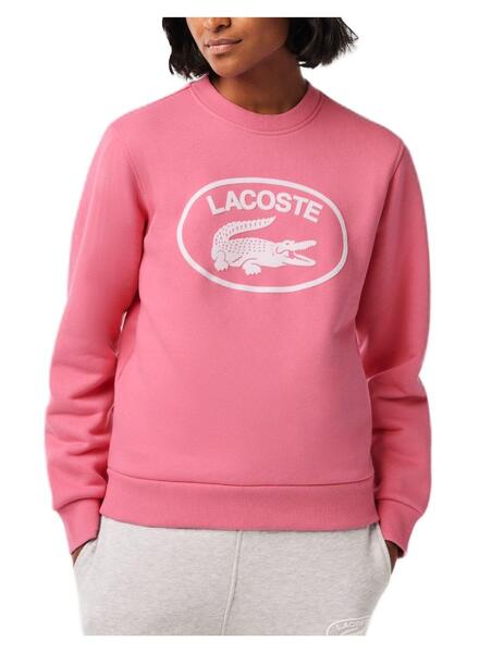 Sudadera Lacoste Rosa Hombre