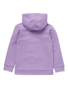 Sudadera violeta logo Hoodie Helly Hansen