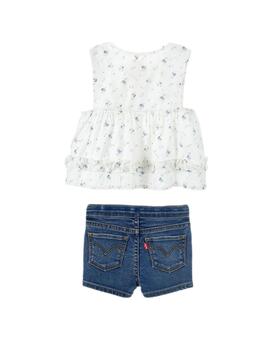 Conjunto Camiseta/Short LVG Floral Levi's