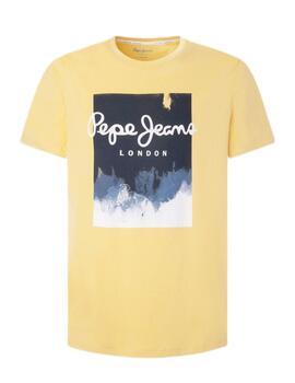 Camiseta Roslyn amarilla Pepe Jeans