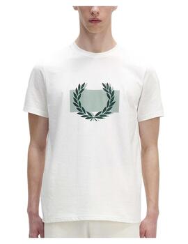 Camiseta Blanca Fred Perry