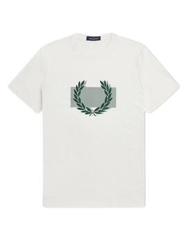 Camiseta Blanca Fred Perry