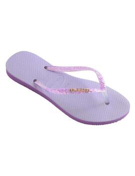 Chanclas slim glitter flourish Havaianas