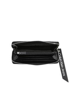 Cartera Sculpted Zip Around Calvin Klein