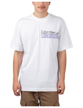 Camiseta layered adress Calvin Klein