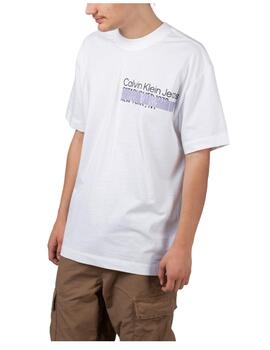 Camiseta layered adress Calvin Klein
