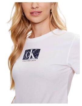 Camiseta Printed Box Slim Tee Calvin Klein