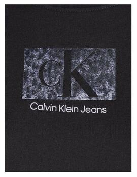 Camiseta Printed Box Slim Tee Calvin Klein