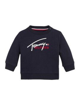 Sudadera  Baby Script Tommy Hilfiger