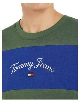 Camiseta RLXD Colorblock Serif Tee Tommy Jeans