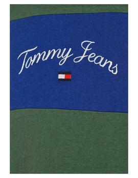 Camiseta RLXD Colorblock Serif Tee Tommy Jeans