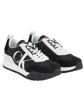 Zapatillas Toothy Runner Laceup Pearl Calvin Klein