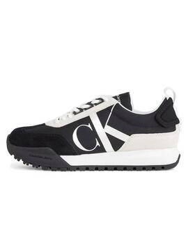 Zapatillas Toothy Runner Laceup Pearl Calvin Klein