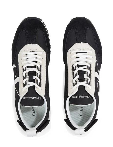 Zapatillas Toothy Runner Laceup Pearl Calvin Klein