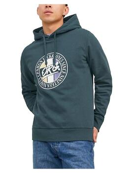 Sudadera Jorarthur verde Jack&Jones